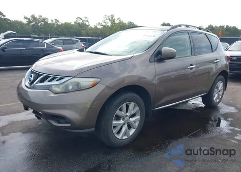 2014 Nissan Murano Sl from USA, damaged, VIN JN8AZ1MW2EW506646